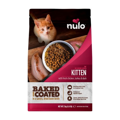 Nulo Kitten Baked&Coated Pollo Tacchino e Anatra