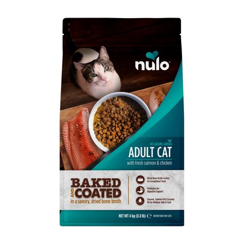 Nulo Cat Baked&Coated Salmone e Pollo