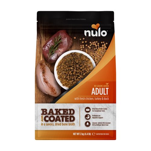 Nulo Dog Baked&Coated Pollo Tacchino e Anatra