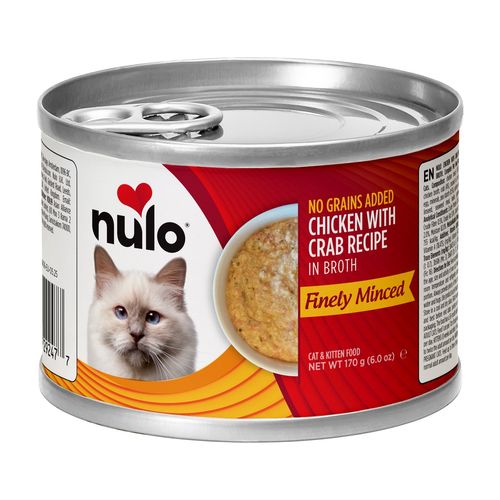 Nulo Cat Finely Minced Lattina Multipack 8x170G