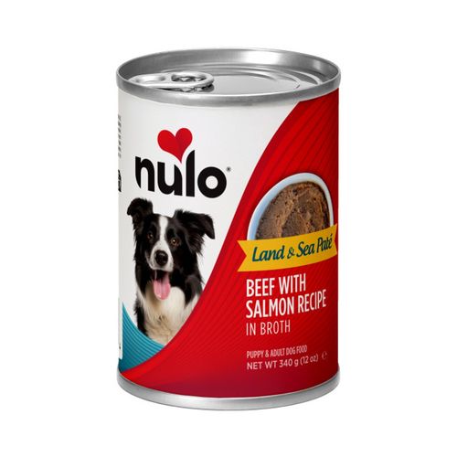 Nulo Dog Land&Sea Paté Lattina 340G