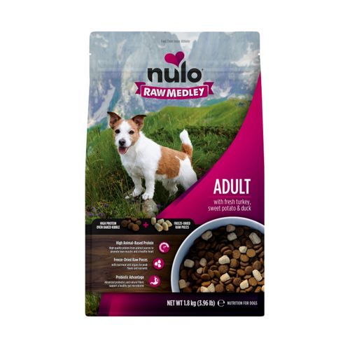 Nulo Dog Raw Medley Small Breed Tacchino Patate e Anatra