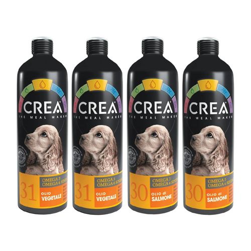 Set Prova Multigusto 4x250G Crea Dog Olio
