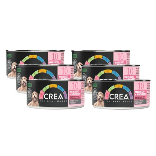 Crea Dog Lattina Merluzzo e Sgombro
