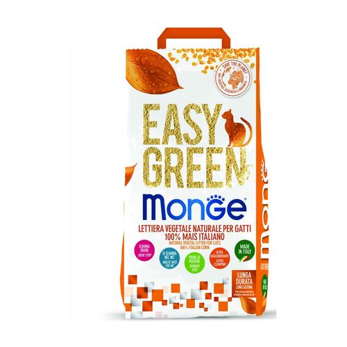 Monge Lettiera Vegetale Easy Green Mais