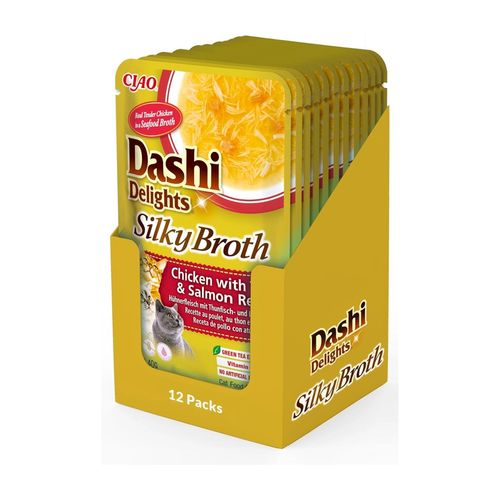 Dashi Delights Cat Silky Broth Busta Multipack 12X40G
