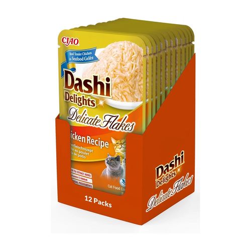 Dashi Delights Cat Delicate Flakes Busta Multipack 12X40G