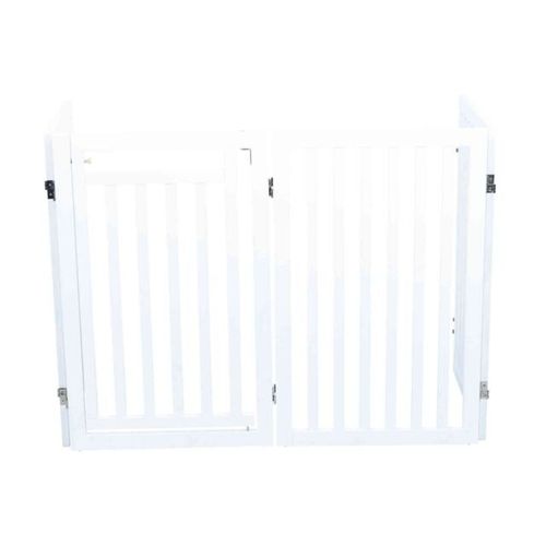 Trixie Cancelletto con Porta in MDF Bianco