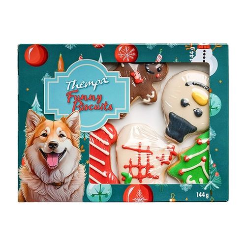 Thempa Dog Biscotti Natale Funny Biscuits