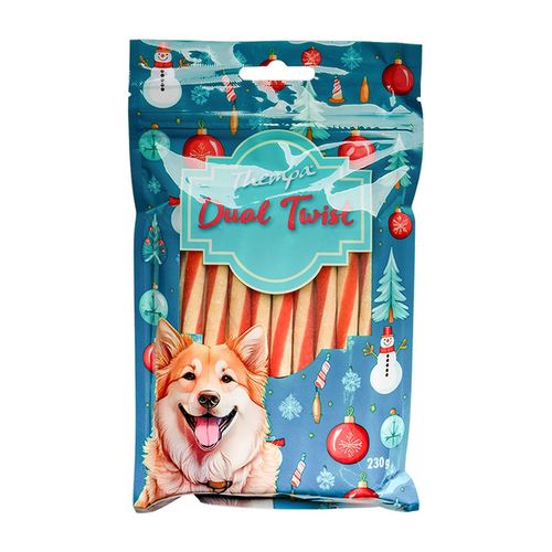 Thempa Dog Snack Natale Dual Twist