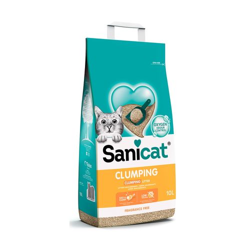 Sanicat Lettiera Clumping Senza Profumo