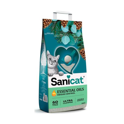 Sanicat Lettiera Essential Oils Cedro ed Eucalipto
