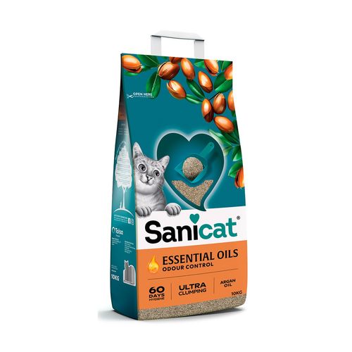 Sanicat Lettiera Essential Oils Argan Oil