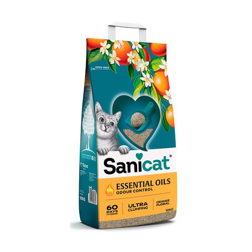 Sanicat Lettiera Essential Oils Orange Floral