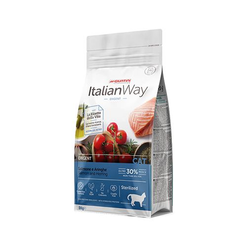 Italian Way Gatto Sterilizato Exigent Salmone e Aringhe