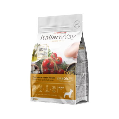 Italian Way Cane Mini Classic Fit con Carni Bianche e Piselli Integrali