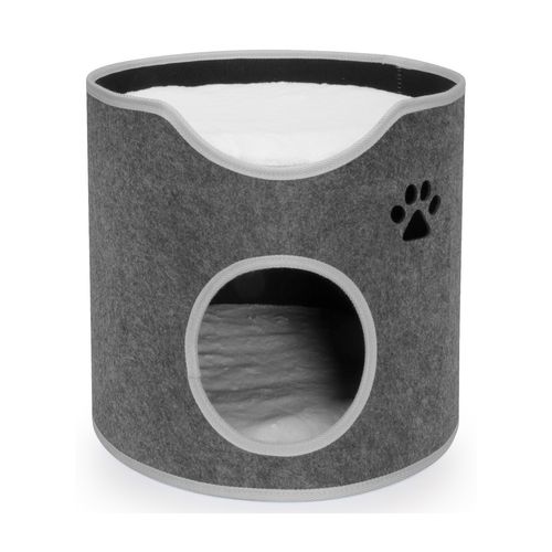 Camon Gatto Cuccia a Cilindro in Feltro