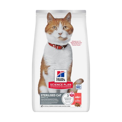 Hill's Science Plan Gatto Adult Sterilised Salmone