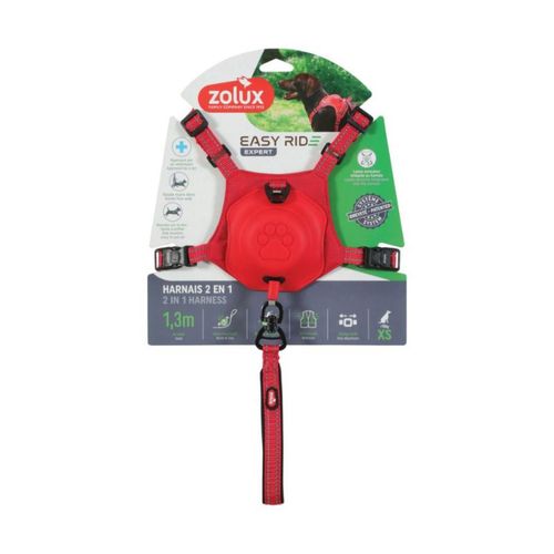 Zolux Pettorina per Cani Easyride Rossa