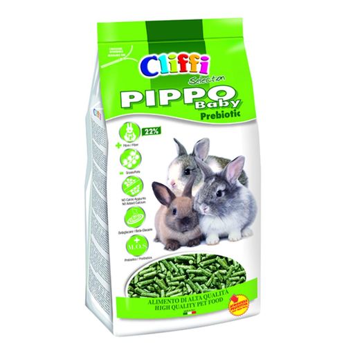 Cliffi Selection Mangime per Conigli Pippo Baby Prebiotic