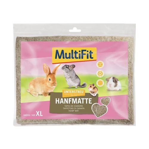 MultiFit Tappetino di Canapa per Roditori