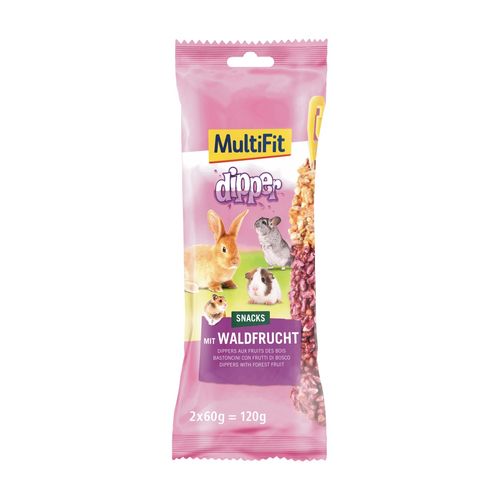 MultiFit Snack per Roditori Dippers 120G