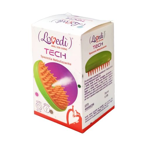 Lovedì Tech Spazzola Nebulizzante per Cani e Gatti