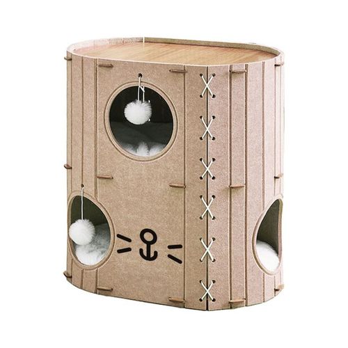 Lovedì City Cuccia Gatto 2 Piani Large