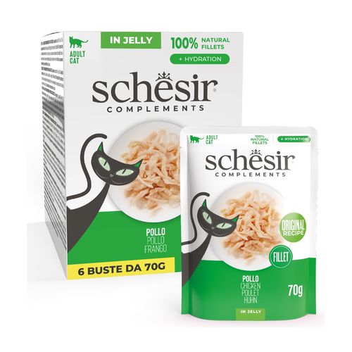 Schesir Cat Complements Busta Multipack 6x70G