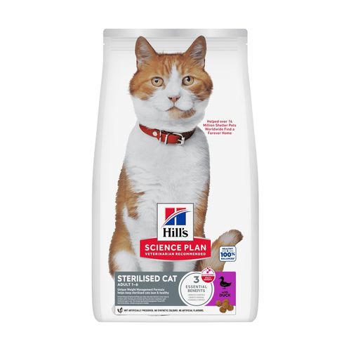 Hill's Science Plan Gatto Adult Sterilised Anatra