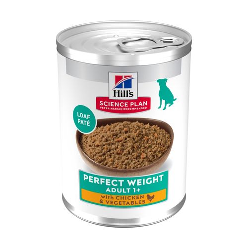 Hill's Science Plan Perfect Weight Dog Lattina 363G