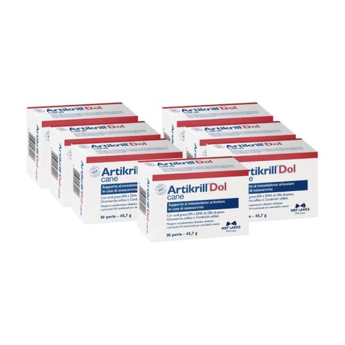 Kit Risparmio 7x30CP Artikrill Dol Mangime Complementare Dietetico per Cani