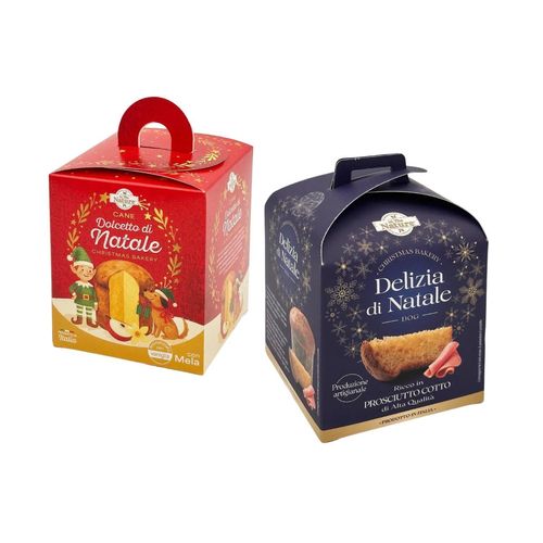 Set Prova Multigusto 2x80G In The Nature Snack Cane Mini Panettone