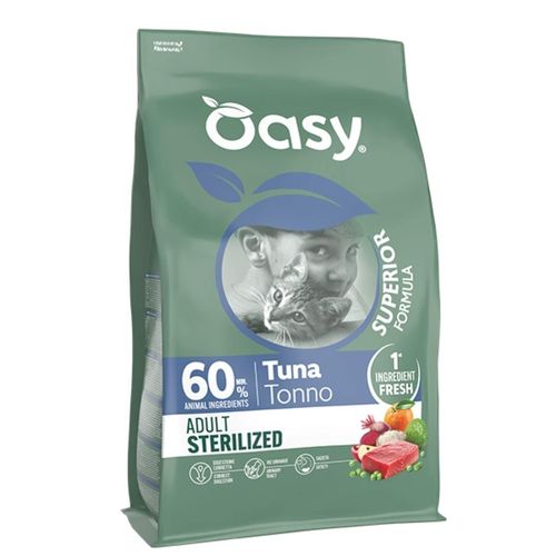 Oasy Cat Sterilized Superior Formula al Tonno