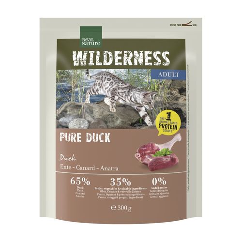 Real Nature Wilderness per Gatti Adulti Pure Anatra