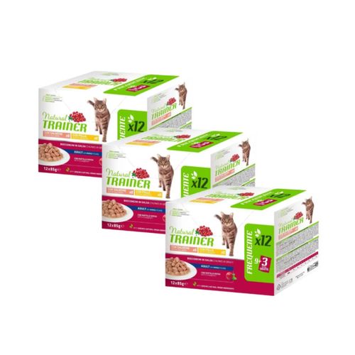 Kit Risparmio 36x85G Natural Trainer Cat