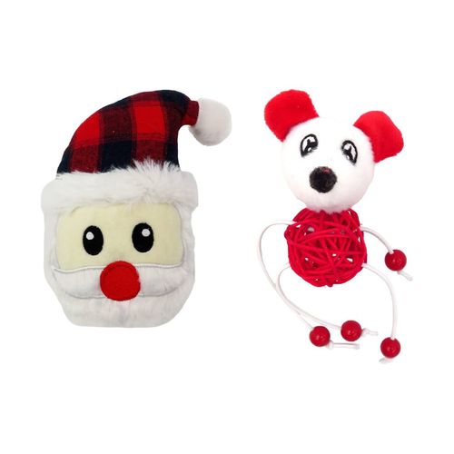 Kit Gioco Gatto Peluche di Natale Winter