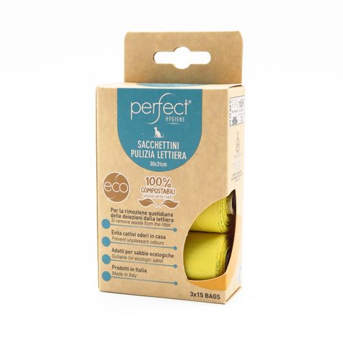 Perfect Sacchetti per Lettiera Compostabili