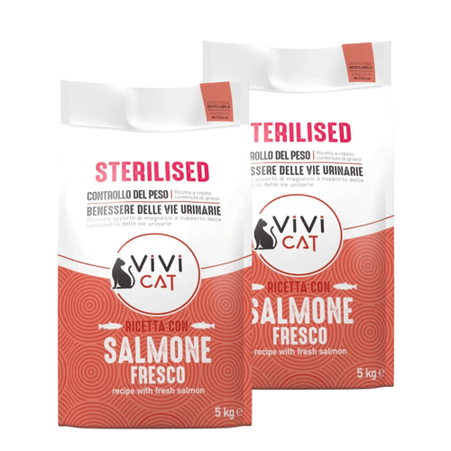 ViVi Cat Sterilised al Salmone Fresco