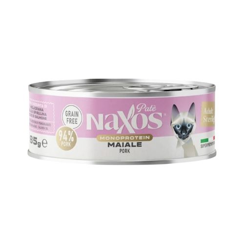 Naxos Sterilised Cat Monoprotein Lattina Multipack 12x85G