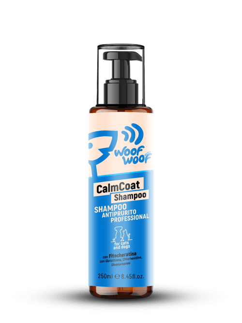 Woof Woof Calmcoat Shampoo Cane e Gatto