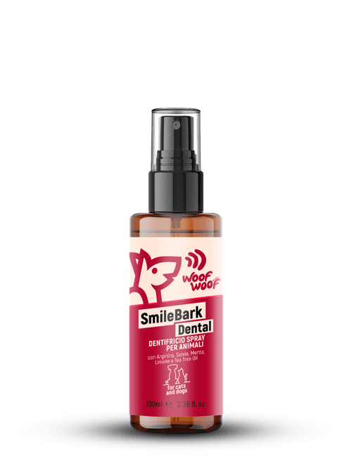Woof Woof SmileBark Dentifricio Spray Cane e Gatto
