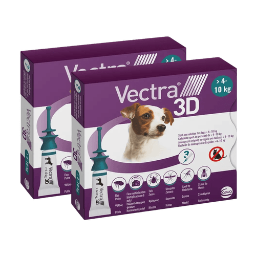 Vectra 3D Antiparassitario per Cani 4-10KG