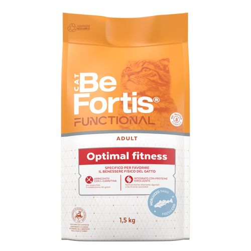 BeFortis Cat Adult Optimal Fitness Merluzzo Fresco