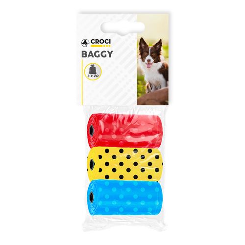 Croci Sacchetti Igienici per Cane Pois