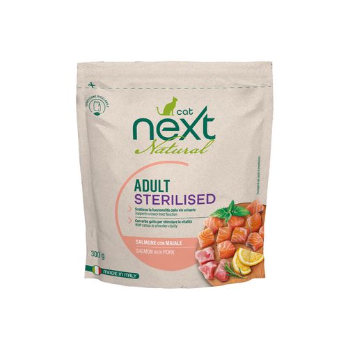Next Cat Natural Adult Sterilized Salmone