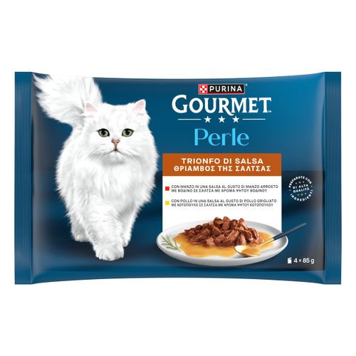 Gourmet Perle Trionfo in Salsa Busta Multipack 4x85G