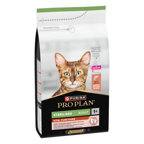 Purina Pro Plan Vital Functions Sterilised Adult 1+ con Salmone