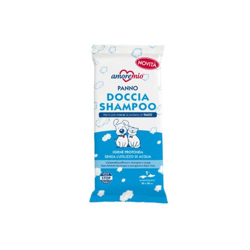 Amore Mio Panno Doccia Shampoo Maxi Talco