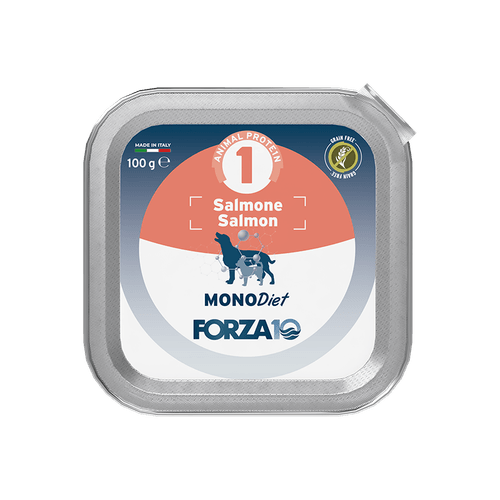 Forza10 Mono Diet Salmone Vaschetta 100G